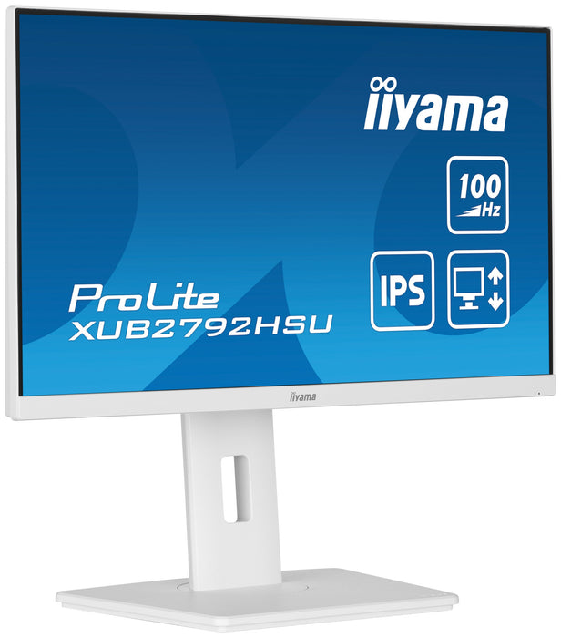 EAN 4948570123360 - iiyama ProLite XUB2792HSU-W6 pantalla para PC 68,6 cm (27") 1920 x 1080 Pixeles Full HD LED Blanco imagen 4