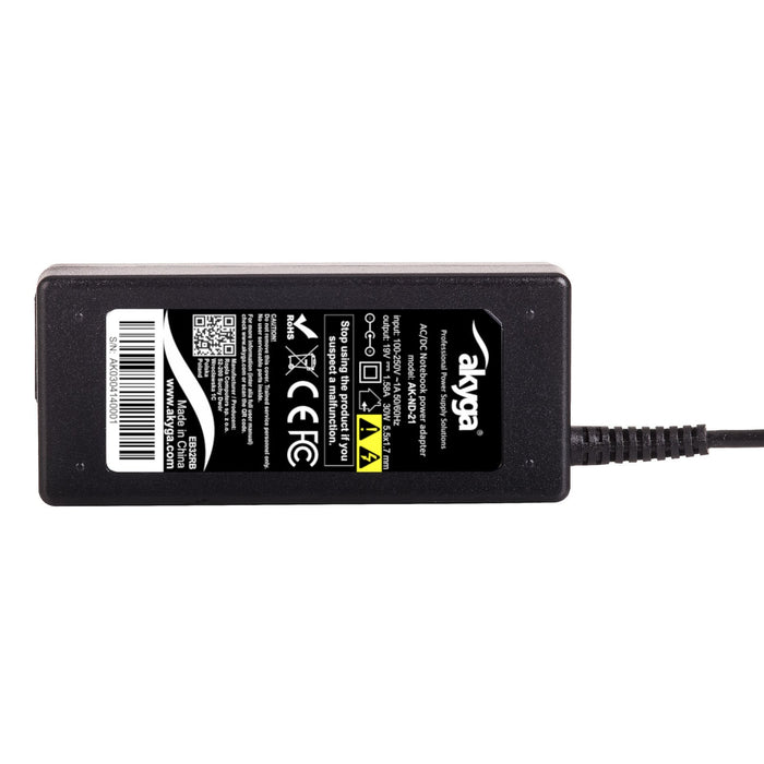 EAN 5901720131119 - Akyga AK-ND-21 adaptador e inversor de corriente Interior 30 W Negro imagen 6
