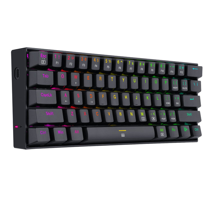 EAN 6950376713117 - REDRAGON K630RGB RED teclado Juego USB QWERTY Inglés Negro imagen 4