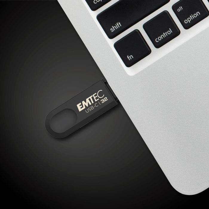 EAN 3126170182425 - Emtec C280 unidad flash USB 32 GB USB Tipo C 3.2 Gen 1 (3.1 Gen 1) Negro imagen 6
