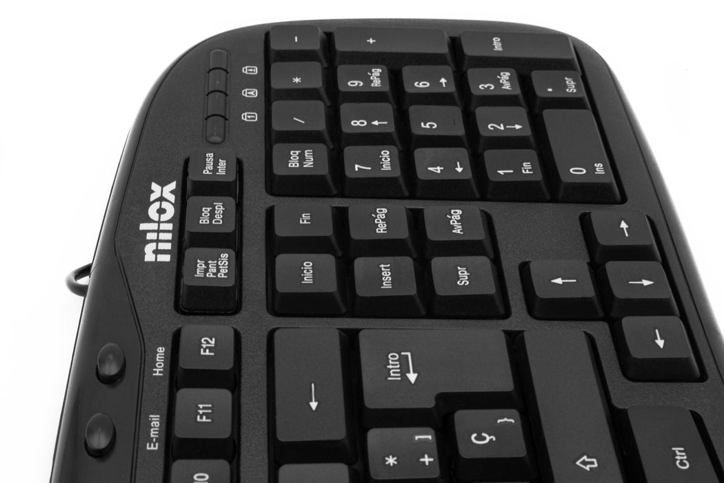 EAN 8436556148484 - Nilox MULTIMEDIA USB ESPANOL teclado Ratón incluido Universal QWERTY Español Negro imagen 6