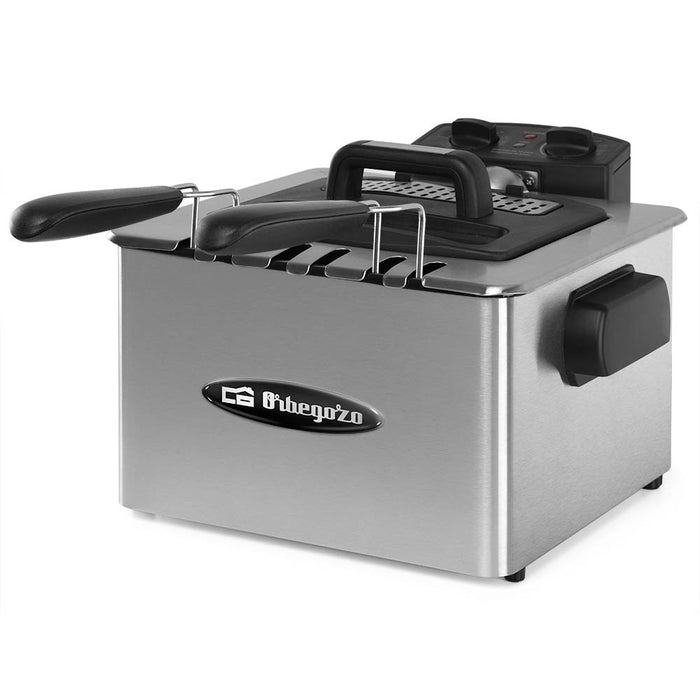 EAN 8435568401082 - Orbegozo FDR 55 freidora Sencillo 4,5 L Independiente 2180 W Acero inoxidable imagen 1