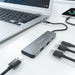 EAN 8436574709841 - AISENS A109-0764 hub de interfaz USB 3.2 Gen 2 (3.1 Gen 2) Type-C 10000 Mbit/s imagen 5