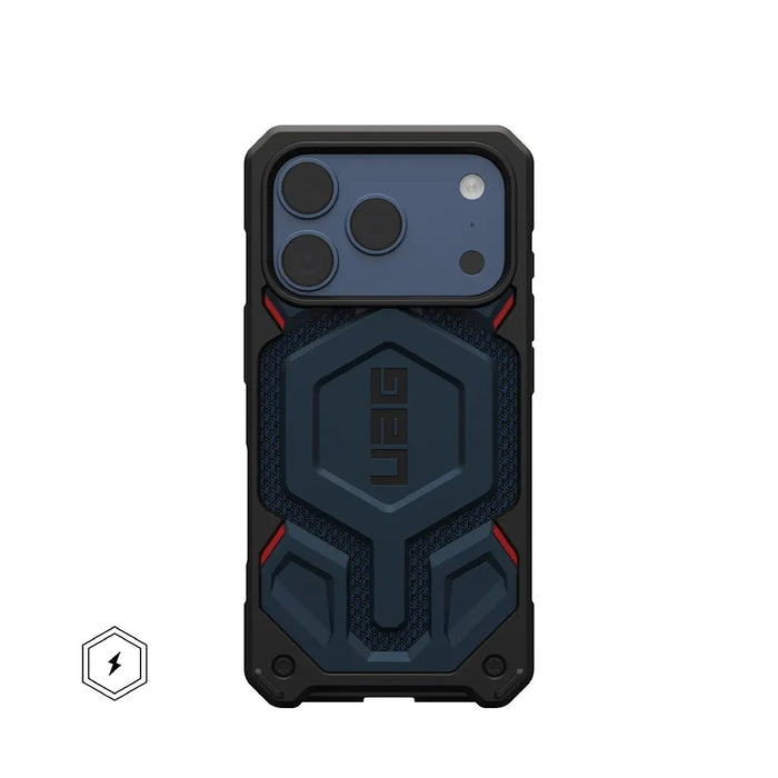 EAN 840283922022 - Urban Armor Gear Monarch Pro funda para teléfono móvil 16 cm (6.3") Negro, Azul imagen 2