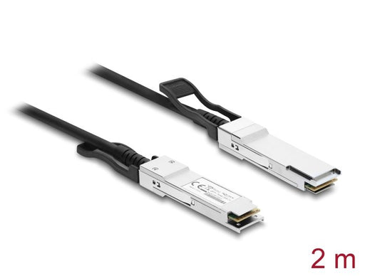 EAN 4043619842421 - DeLOCK 84242 Cable de fibra óptica e InfiniBand QSFP+ Negro imagen 1
