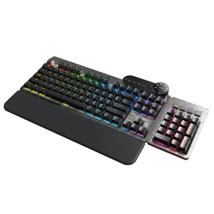 EAN 8720254075570 - Mountain Everest Max teclado Juego USB QWERTZ Alemán Gris imagen 2