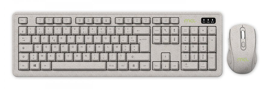 EAN 3700224770327 - MCL MP3B99AACK2012BIW teclado Ratón incluido Universal RF inalámbrico AZERTY Francés Beige imagen 1