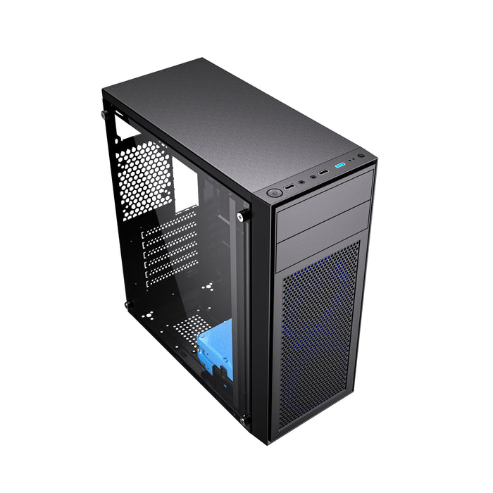 EAN 8716309128353 - Gembird Fornax M100B Midi Tower Negro imagen 5