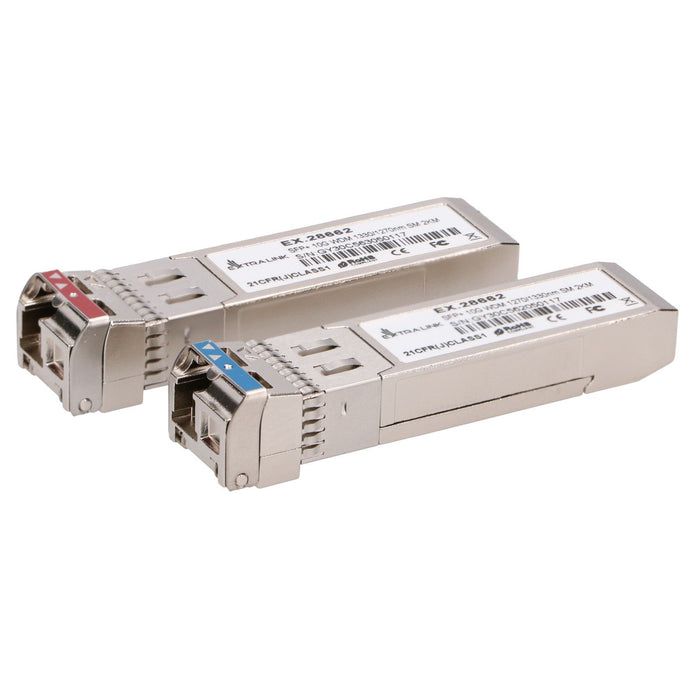 EAN 5907207228662 - Extralink SFP+ 10G WDM 1270/1330NM SM 2KM red modulo transceptor imagen 4