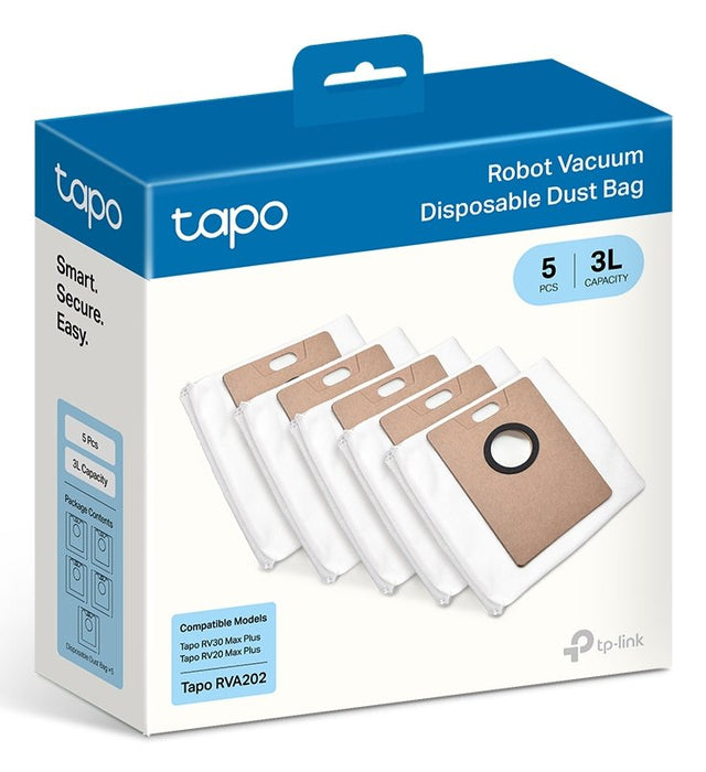 EAN 8885020627787 - TP-Link Tapo RVA202 Bolsa para el polvo Robot aspirador imagen 2