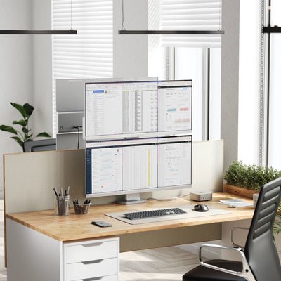 EAN 9350784106216 - ALOGIC ED34VMS soporte para monitor 86,4 cm (34") Escritorio Plata imagen 4