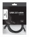 EAN 8716309086554 - Gembird Kabel / Adapter cable USB USB 2.0 1,8 m USB A USB C Negro imagen 3