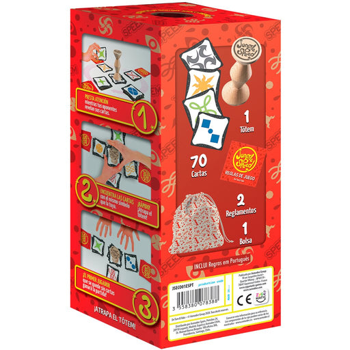 EAN 3558380078388 - Asmodee ASMJSECO01ESPT juego de tablero Jungle Speed 10 min Juego De Cartas Partido imagen 2