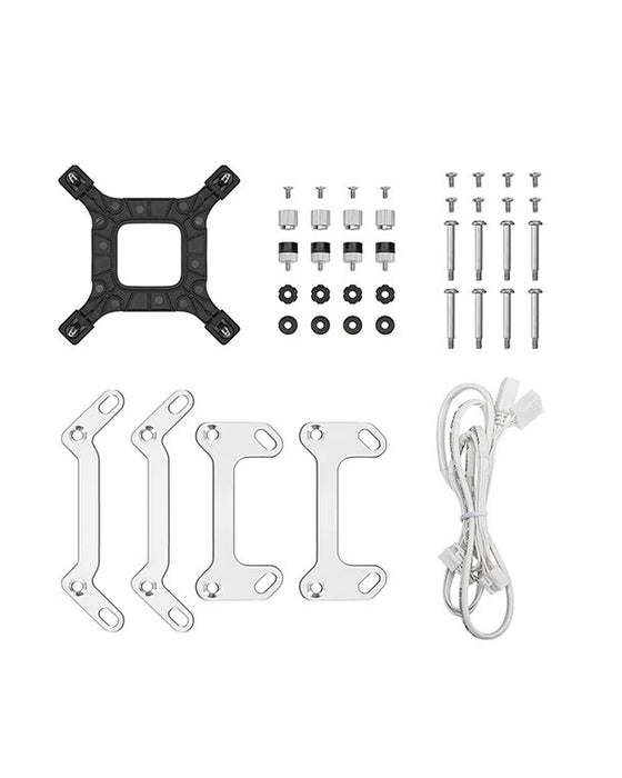 EAN 6933412729273 - DeepCool LQ240 White Procesador Kit de refrigeración líquida 12 cm Blanco 1 pieza(s) imagen 5