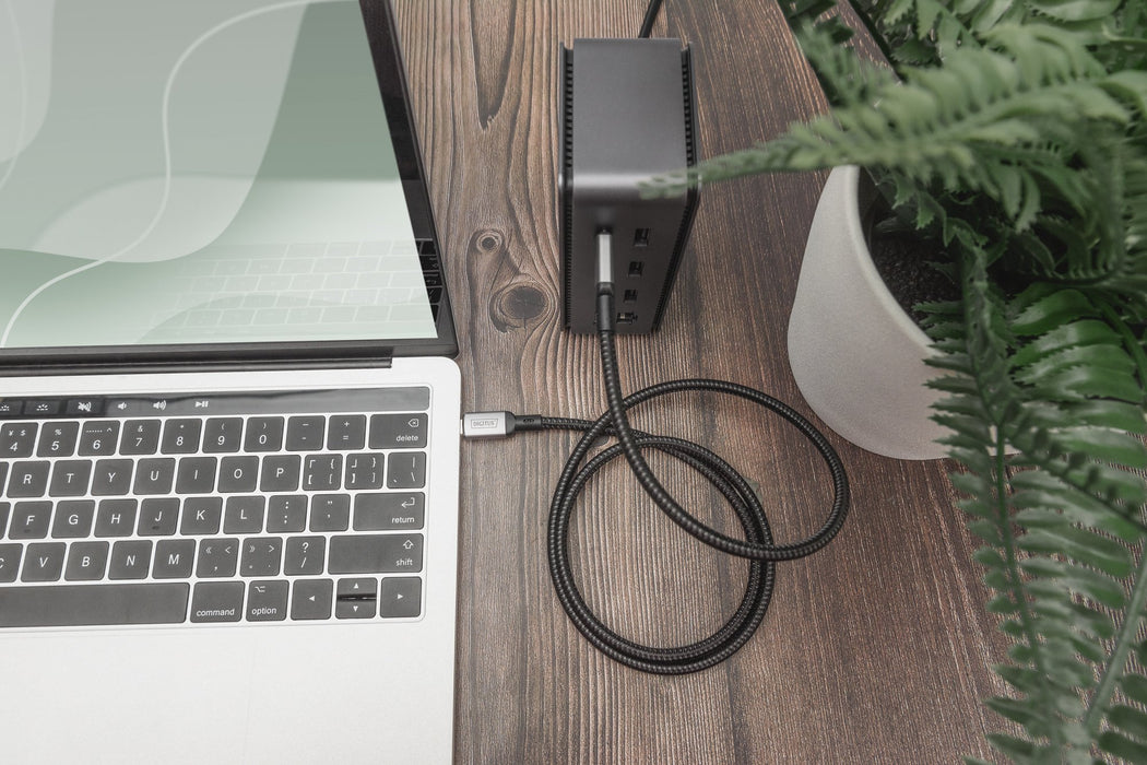 EAN 4016032485865 - Digitus DB-300443-010-S cable USB USB4 Gen 2x2 USB C 40 Gbit/s 100 W Negro imagen 2