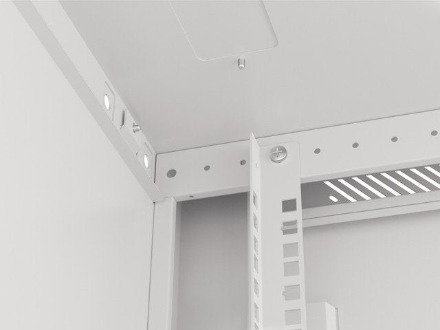 EAN 5901969430189 - Lanberg WF01-6612-00S armario rack 12U Bastidor de pared Gris imagen 4