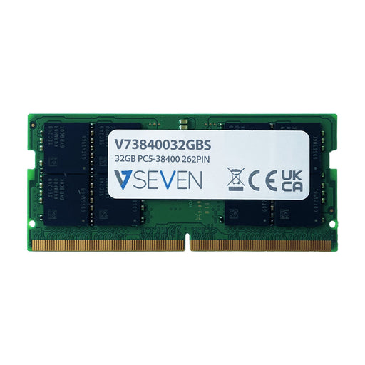 EAN 5050914224257 - V7 V73840032GBS módulo de memoria 32 GB 1 x 32 GB DDR5 262-pin SO-DIMM imagen 1