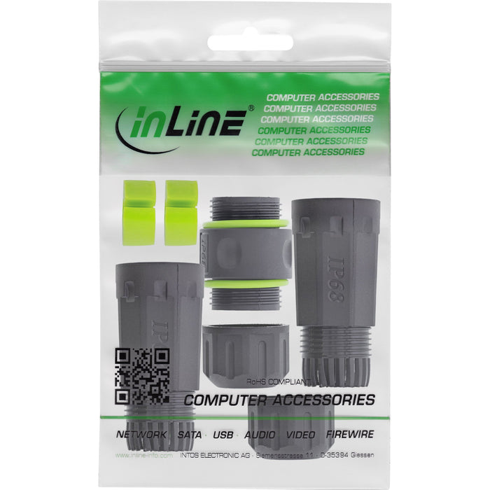 EAN 4043718346790 - InLine 69927L accesorio para cable Placa acopladora imagen 1