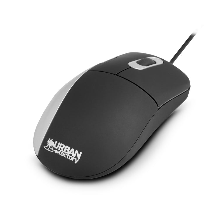 EAN 3760170840314 - Urban Factory Desktop Silk Mouse ratón Oficina Ambidextro USB tipo A Óptico 800 DPI imagen 1