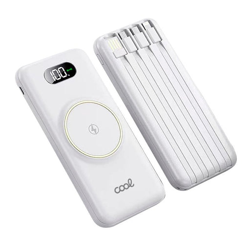 EAN 8434847060750 - COOL Accesorios 8434847060750 batería externa Polímero de litio 10000 mAh Cargador inalámbrico Plata imagen 2