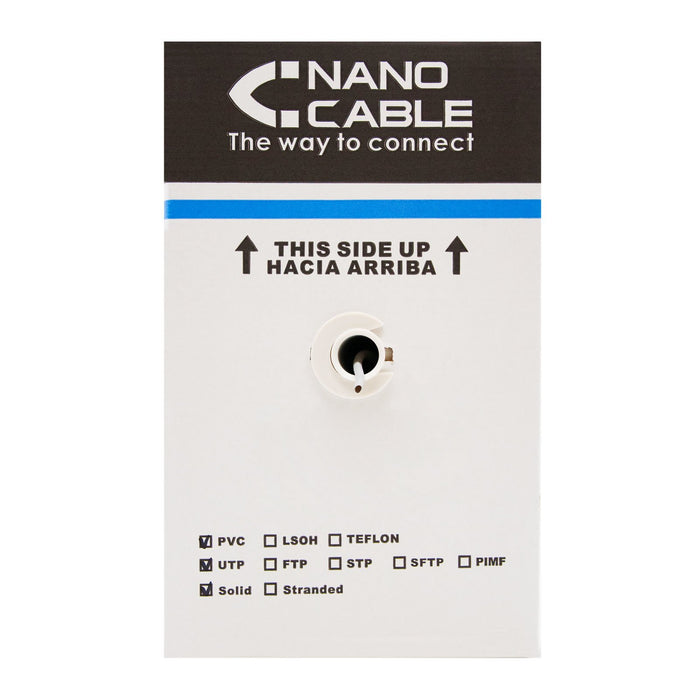 EAN 8433281007628 - Nanocable 10.20.0304-EXT-BK cable de red Negro Cat5e U/UTP (UTP) imagen 2