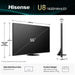 EAN 6942351419220 - Hisense 55U8Q 139,7 cm (55") 4K Ultra HD Smart TV Wifi Negro 700 cd / m² imagen 2
