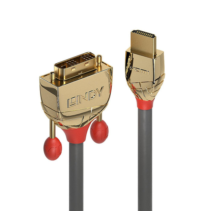 EAN 4002888361996 - Lindy 36199 adaptador de cable de vídeo 15 m HDMI tipo A (Estándar) DVI-D Oro imagen 1