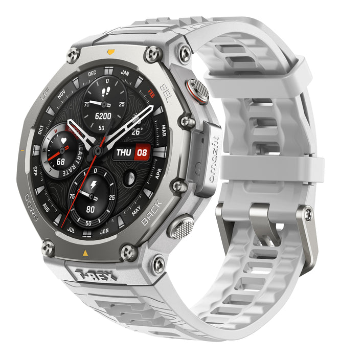 EAN 6970100377804 - Amazfit T-Rex 3 3,81 cm (1.5") AMOLED Digital 480 x 480 Pixeles Pantalla táctil Acero inoxidable GPS (sat imagen 5