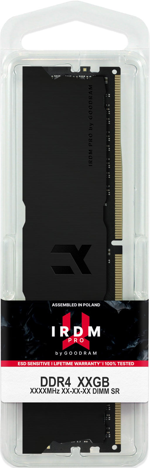 EAN 5908267964972 - Goodram IRP-K3600D4V64L18/64GDC IRDM DEEP BLACK módulo de memoria 64 GB 2 x 32 GB DDR4 288-pin DIMM imagen 1