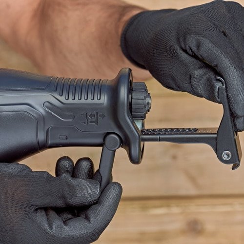 EAN 5035048737309 - Black & Decker BES301 sierra recíproca 2800 spm 750 W Negro, Naranja imagen 7