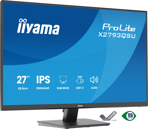 EAN 4948570126767 - iiyama ProLite X2793QSU-B1 pantalla para PC 68,6 cm (27") 2560 x 1440 Pixeles Quad HD LED Negro imagen 1