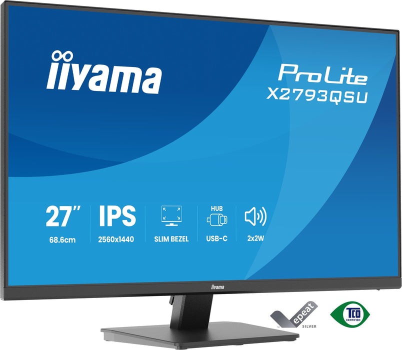 EAN 4948570126767 - iiyama ProLite X2793QSU-B1 pantalla para PC 68,6 cm (27") 2560 x 1440 Pixeles Quad HD LED Negro imagen 1
