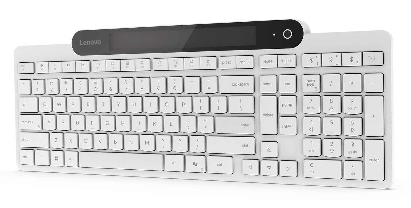 EAN 195892122623 - Lenovo 800 teclado Oficina Bluetooth Portugués Blanco imagen 2