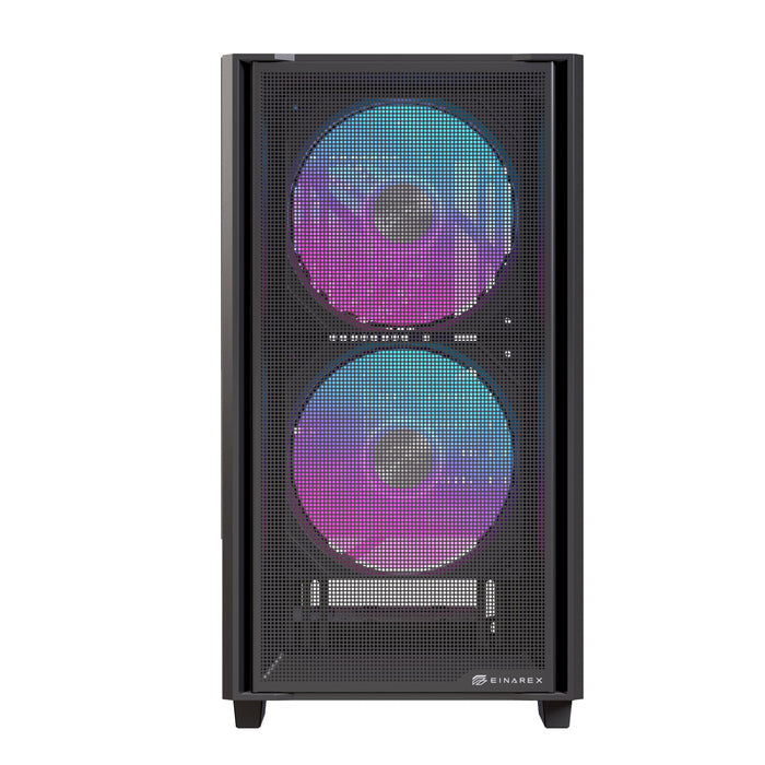 EAN 6977277360400 - Einarex EXCS-PM-150R-B carcasa de ordenador Midi Tower Negro imagen 8