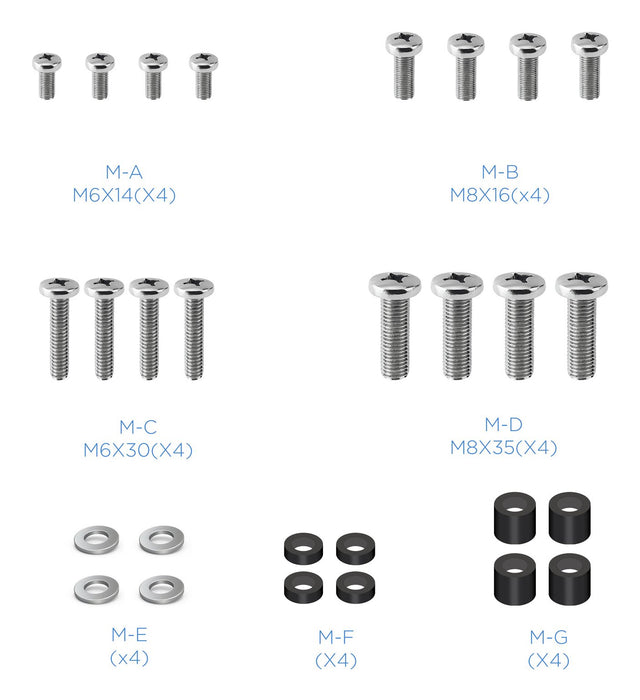 EAN 8433281015005 - TooQ LP1090F-B soporte para TV 2,29 m (90") Negro imagen 6