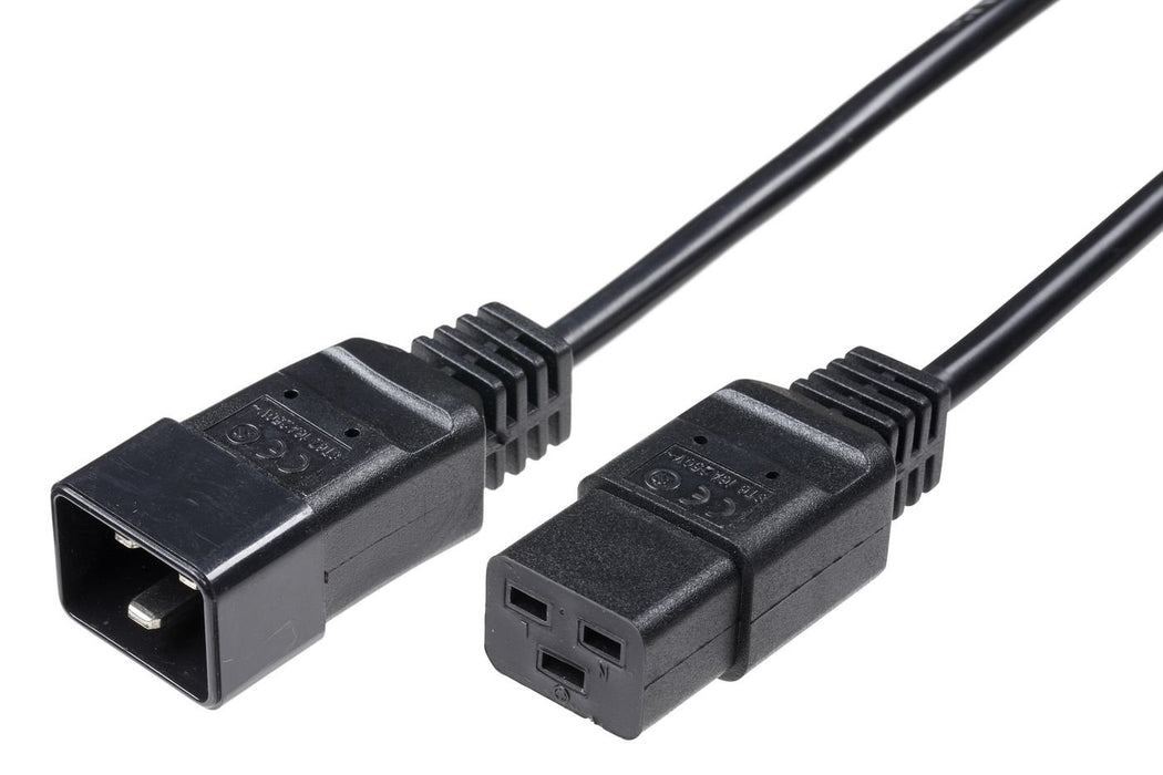 EAN 5704327990130 - Microconnect PE141550 cable de transmisión Negro 5 m C20 acoplador C19 acoplador imagen 1