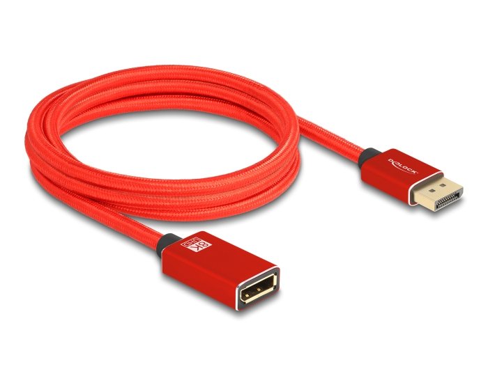 EAN 4043619810826 - DeLOCK 81082 cable DisplayPort 2 m Rojo imagen 1