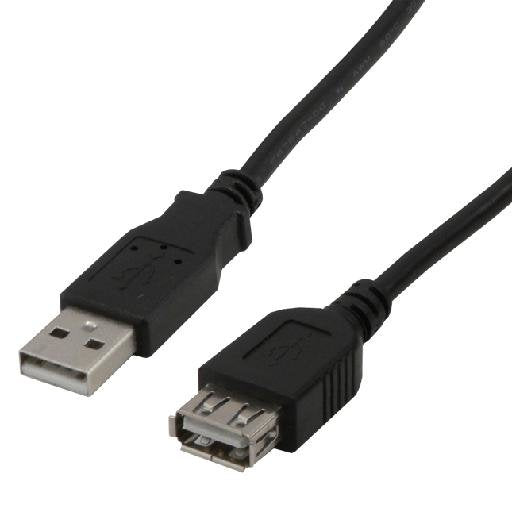 EAN 3700224739454 - MCL MC922AMF-1M/N cable USB USB 2.0 USB A 0,48 Gbit/s Negro imagen 2
