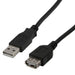 EAN 3700224739454 - MCL MC922AMF-1M/N cable USB USB 2.0 USB A 0,48 Gbit/s Negro imagen 2
