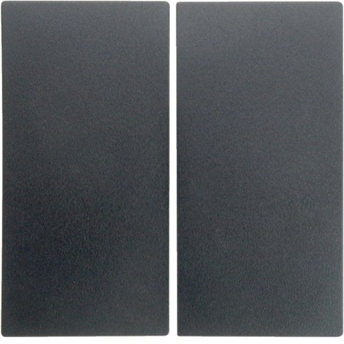 EAN 4011334222491 - Hager 16231606 placa de pared y cubierta de interruptor Antracita imagen 1