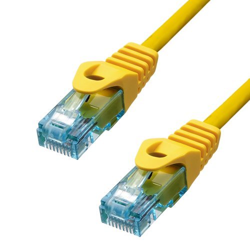 EAN 5714590019759 - ProXtend 6AUTP-0025Y cable de red Amarillo 0,25 m Cat6a U/UTP (UTP) imagen 1
