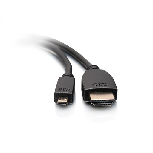 EAN 757120506157 - C2G 50615 cable HDMI HDMI tipo A (Estándar) HDMI tipo D (Micro) Negro imagen 2
