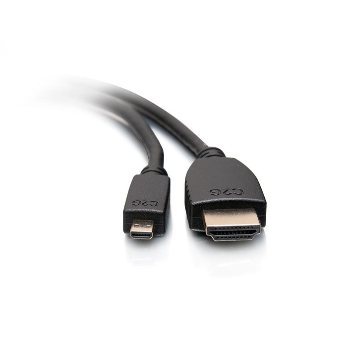 EAN 757120506157 - C2G 50615 cable HDMI HDMI tipo A (Estándar) HDMI tipo D (Micro) Negro imagen 2