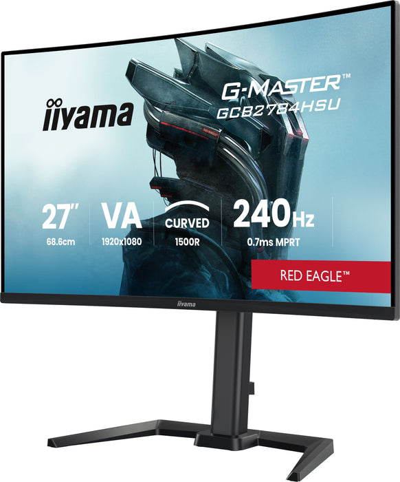 EAN 4948570127566 - iiyama G-MASTER GCB2784HSU-B1 27" 240Hz pantalla para PC 68,6 cm (27") 1920 x 1080 Pixeles Negro imagen 6
