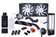 EAN 4250197119924 - Alphacool 11992 sistema de refrigeración para ordenador Bloque de agua 12 cm Negro, Transparente imagen 1