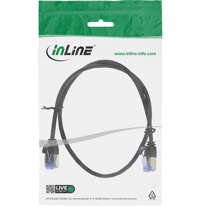 EAN 4043718273218 - InLine 71933S cable de red Negro 0,3 m Cat6a U/FTP (STP) imagen 4
