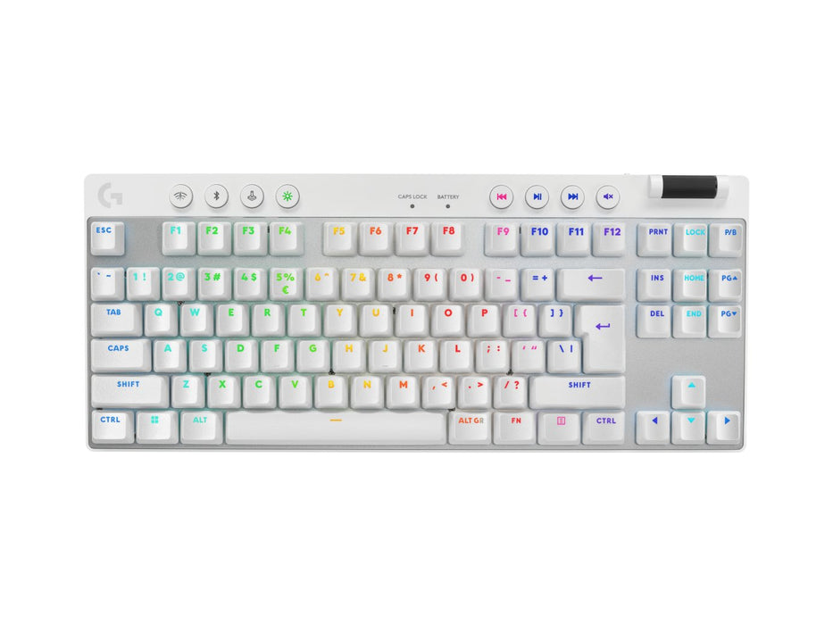 EAN 5099206113343 - Logitech G PRO X TKL teclado Juego RF Wireless + Bluetooth QWERTY Internacional de EE.UU. Blanco imagen 3