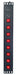 EAN 8059018367829 - Techly I-CASE STRIP-815I unidad de distribución de energía (PDU) 8 salidas AC 1.5U Negro imagen 7