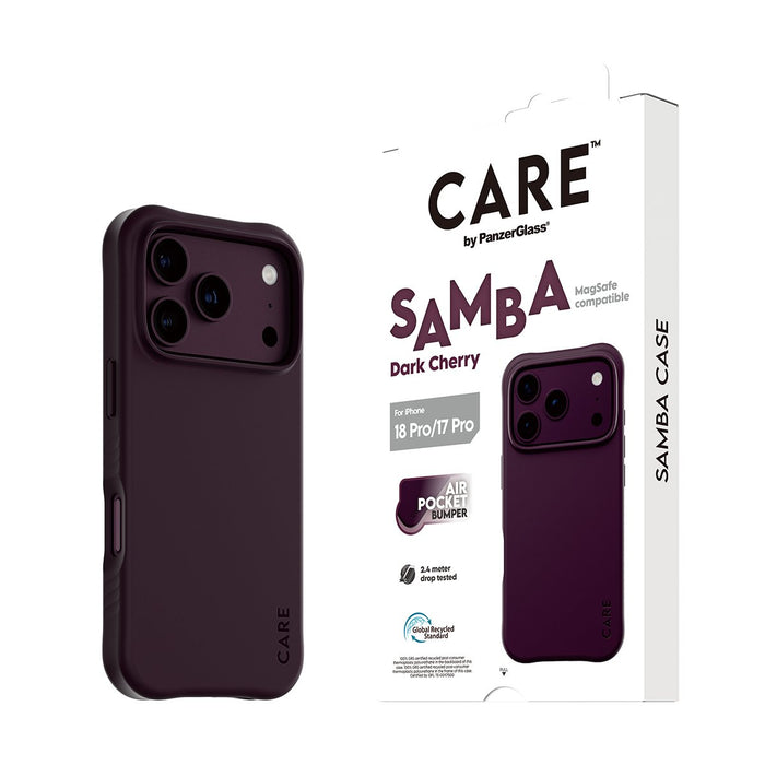 EAN 5715685044670 - PanzerGlass CARE™ by ® Samba Case Dark Cherry w. MagSafe iPhone 2026 Pro | 17 Pro funda para teléfono móv imagen 6