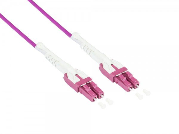 EAN 4014619708574 - Alcasa LW-U820LC4 Cable de fibra óptica e InfiniBand 20 m 2x LC Violeta imagen 1